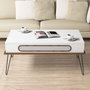 Hanah Home Mesa de centro Ekol - White